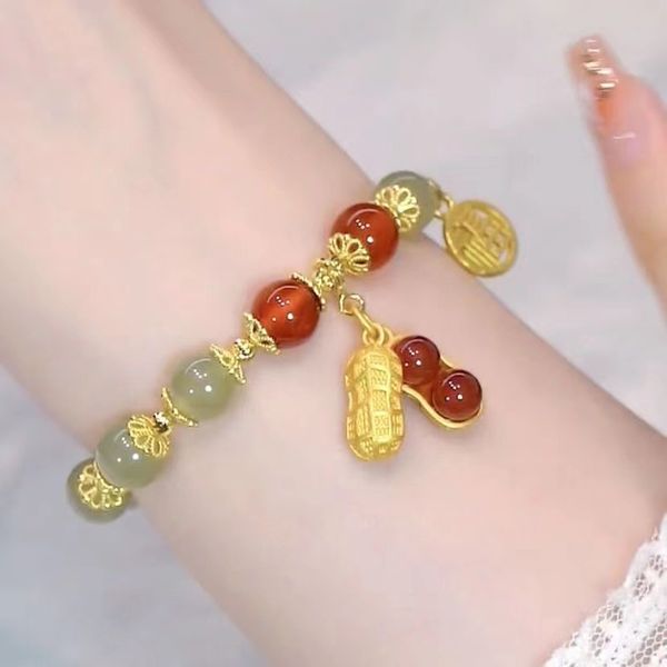 Nouveau bracelet bijoux de niche d'arachide conception de petites amies girls