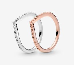 Nouvelle marque 100 925 Anneau à triangler en argent sterling pour femmes anneaux de fiançailles de mariage accessoires de bijoux de mode7742902