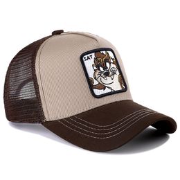 Nueva marca Anime Rabbit moda sombrero de lujo Gorra de béisbol de algodón hombres mujeres Hip Hop papá sombrero de malla