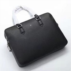 Nouvelle marque de mallette Designer Men Sacs Famous Brand Brand Mens Sac Sac à main en cuir Real Le cuir 265S