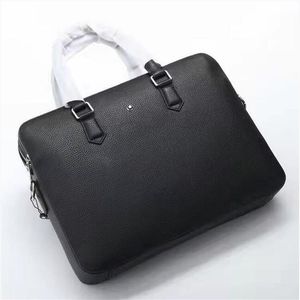 Nieuw merk Aktetas Designer Herentassen Beroemd merk Heren Schoudertas Real Leather Handbag321l