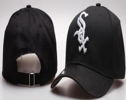 Nouvelle marque concevant des chapeaux de Sox blancs hommes femmes casquettes de baseball Snapback couleurs unies coton os styles européens américains mode hat3382212