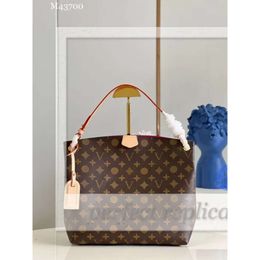 Nueva marca Paquete de compras GRACEFUL Bolso de diseñador Bolso de hombro Bolso de mano Bolso de mano Bolsos cruzados de cuero genuino N44044 244