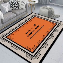 Nouvelle marque couloir tapis tapis de sol salon Table basse chambre complet mignon lettre tapis