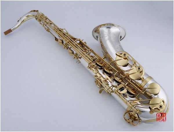 Nouvelle marque japon meilleure qualité W037 b-flat saxophone ténor professionnel jouant de la musique de saxophone ténor