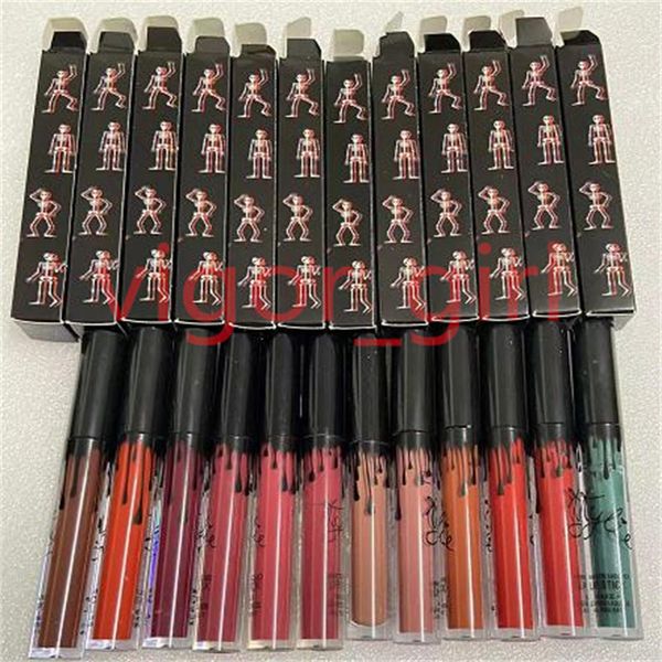 Nuevo KL Brand Lipstick 12 colores Lip Blush Maquillaje Hidratante de larga duración Lipgloss Cosméticos Envío gratis