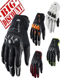 Nieuw merk Men039S Vezelhandschoenen Koolstof Bomber Motocross Racing Handschoenen BMX ATV MTB MX Off Road Glove Dirt Bike Cycling Bicycle MO7241145