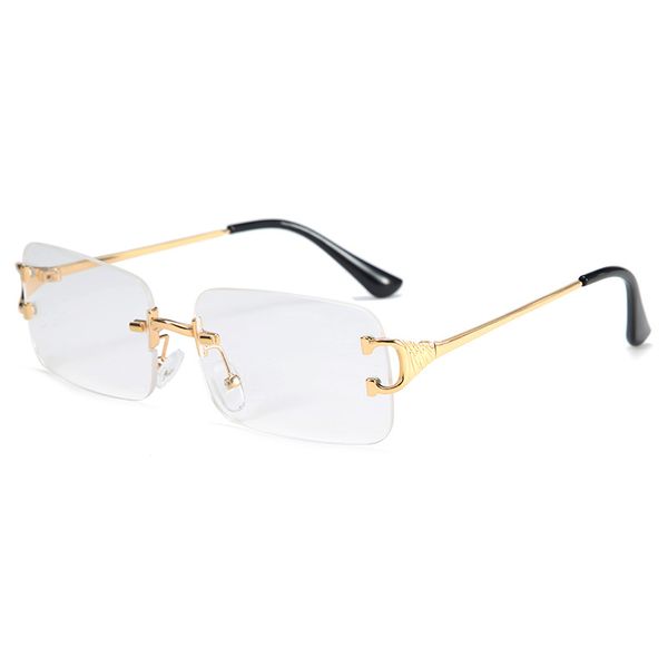 Nueva marca Percy Lau, gafas de estilo de diseñador, monturas para anteojos, monturas de gafas con lentes lisas de ojo de gato y perlas, gafas con caja para mujer