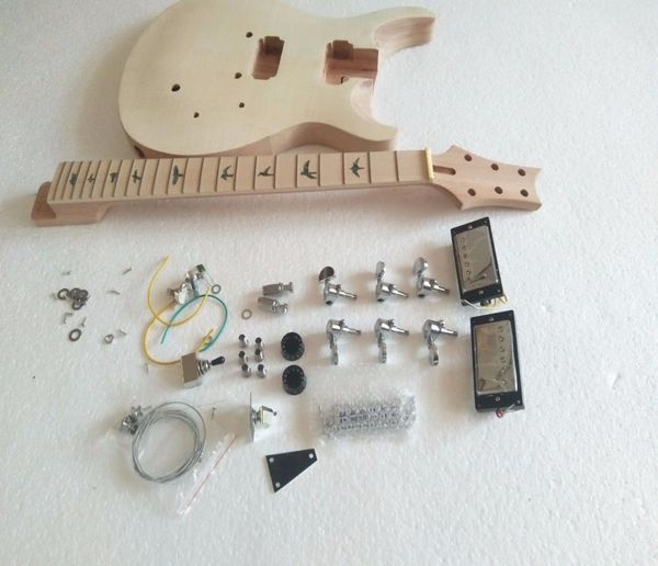 Kit de guitare du projet de nouvelle marque avec 22 frettes avec toutes les pièces017116211