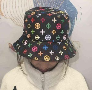 Nouvelle marque Summer Bucket Hat Patchwork Graffiti Men Femmes Outdoor Hip Hop pliable Bob pêcheur