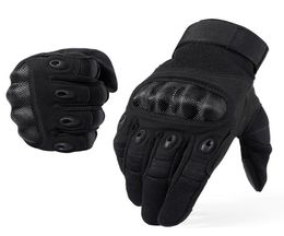 Nouvelle marque Tactical Gloves Army Paintball Airsoft Shoting Police Hard Knuckle Combat Full Finger Dinger Gants Men CJ1912256096607