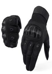 Nouvelle marque gants tactiques armée Paintball Airsoft tir Police dur Knuckle Combat doigt complet gants de conduite hommes CJ1912259304160