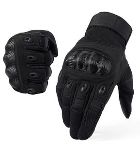 Nieuw merk Tactical Handschoenen Army Paintball Airsoft Shooting Police Hard Knuckle Combat Full Finger Driving Gloves Men CJ1912256671831