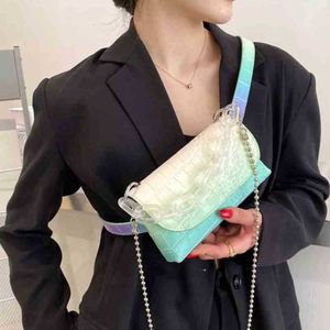 Nouvelle marque petits sacs de poitrine en cuir PU pour femmes 2021 sac de ceinture de voyage sacs de taille femme sacs à main de téléphone dame Fanny Packs 220720