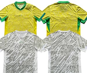 24-25 Brésil Brésil Maillots de football Personnalisés Chemises de qualité thaïlandaise Personnalisées PELE VINI JR L.Paqueta NERES G.JESUS DANI ALVES CASEMIRO Alisson