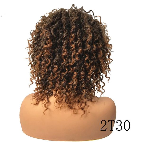 Nuevas pelucas de cabello humano rizado de onda suelta brasileña para peluca Frontal negra 360 de encaje para mujeres peluca sintética de onda de agua negra/marrón/rubia/rojo burdeos