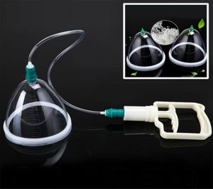 Nieuwe borstbillen Enhancement Pump tillen vacuüm zuigping cupping groot formaat zuigtherapie apparaat 1 paar Gun8570254
