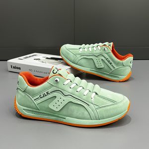 Nieuwe ademende casual schoenen jeugd sport groene hardloopschoenen gai