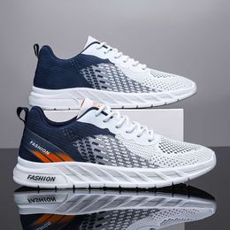 Baskets en maille respirante pour jeunes, chaussures de sport décontractées, de course à la mode pour hommes, qualité supérieure, nouvelle collection