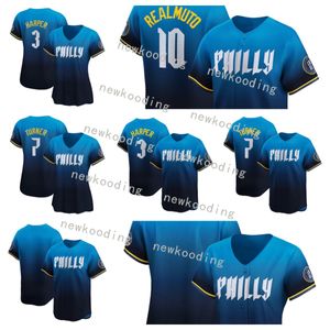 New Bryce 3 Harper Phillies 2024 City Connect Jersey Trea Turner J.T.Realmuto Nick Castellanos Kyle Schwarber Zack Wheeler Alec Bohm Bryson Stott Philadelphia Marsh