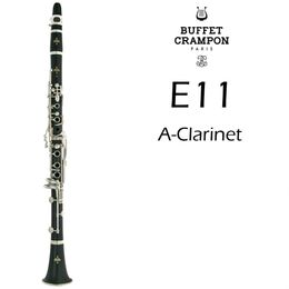 Buffet Crampon E11 17 touches, clarinette A air, Instruments de musique de haute qualité, avec étui, accessoires, nouveau