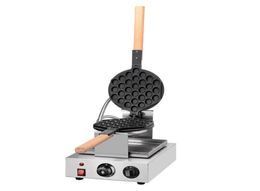 NUEVO Buy One Get 6 Regalos Electric Egg Waffle Makers Electrodinces 110V220V Puffs Waffle Machine6113636