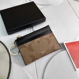 NIEUWE C Print Designer Wallet Women Card Holder Mens Wallets Credit Card Holders Paspoort Pas met case Purse Mini Bag