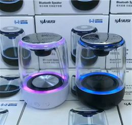 Nieuwe C7 Portable draadloze stereo bas Bluetooth -luidspreker kleurrijke LED -lichtgeluid doos