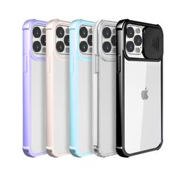 Camera Case Lensbescherming Transparante Duidelijke Hybride PC TPU Telefoonhoes voor iPhone 12 11 PRO MAX XR XS 8 7 6 PLUS