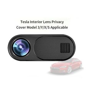 Couverture de caméra pour Tesla modèle 3 Y, couverture de Protection de la vie privée, autocollants, modèle 3 Y 2017 – 2021 2022 2023, bloqueur de Webcam, nouvelle collection