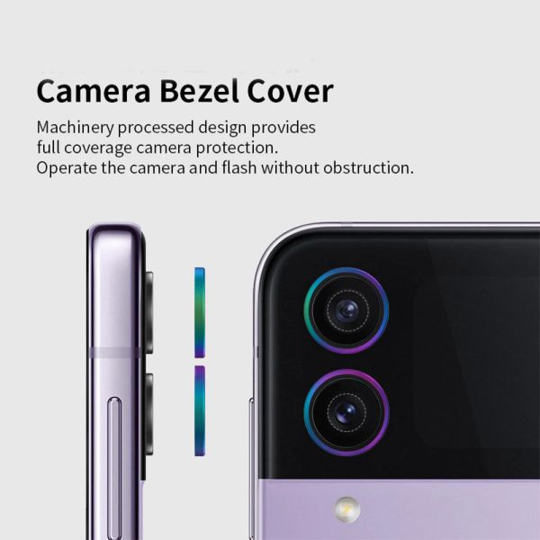 NUEVA CAMERACIÓN DE VIDRIO PROTECTOR DE LENTE PARA ASUS ZENFONE 9 Cámara Protector de lente de vidrio protector Zenfone9