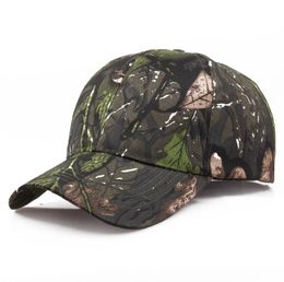 Nouveau Camo Casquette de baseball de pêche Casquettes Hommes Chasse de camouflage extérieur Jungle Chapeau airsoft tactique randonnée Chapeaux Casquette