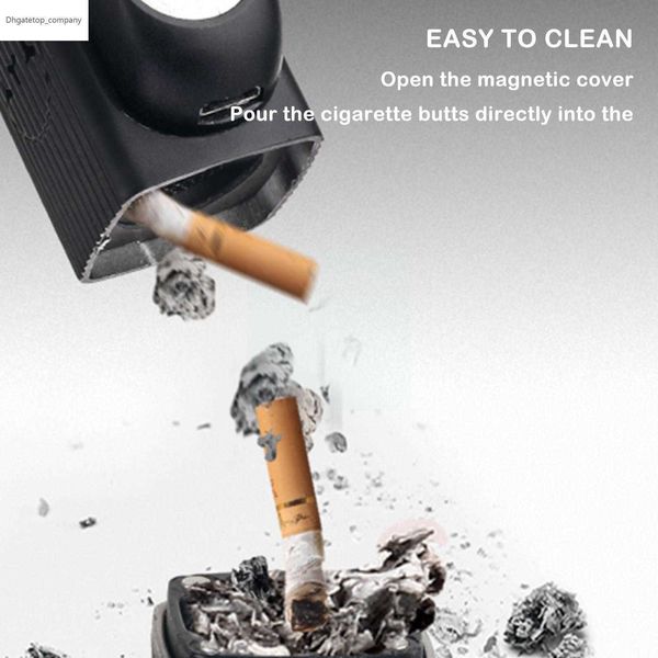 Nouveau, ne peut pas laisser tomber les cendres, artefact de fumer, conduite, protection de l'environnement, étui à cigarettes, bombe, intérieur paresseux, Anti-soo Q6P5