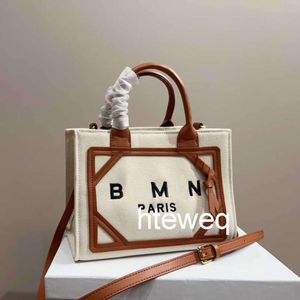 Nouvelle toile tot sac bm bm Femmes des créateurs de cuir de grande capacité sacs à main commuer les sacs à provisions d'épaule simples sac à main