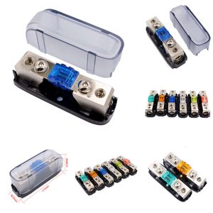 Nieuwe auto 30A 40A 60A 80A 100A 150A Stereo Audio Single Way Agu Holder Power Distribution Fuse Box