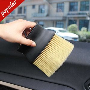 Nieuwe auto -luchtuitlaatreiniging Soft Brush Dashboard Airconditioner Details Dust Vegele tools Autometer Interieur Home Dustersborstels