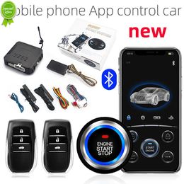 NIEUW AUTO -ALARM RELTE BESTAND PKE Auto Start Stop Start Stop Keyless Entry Engine Start Alarm System Drukknop Remote Starter Stop