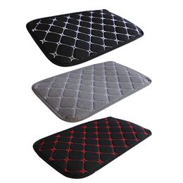 Nouvelle voiture accoudoir tapis couverture Pad protecteur lin tissu décoration console centrale universelle refacciones para carros