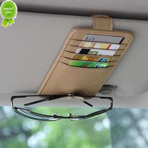 Nieuwe Auto Auto Zonneklep Punt Pocket Organizer Bag Card Bril Opslag Houder Auto-styling 1pc