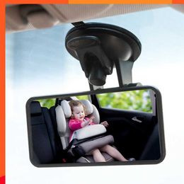 Nouvelle voiture bébé sécurité rétroviseur siège arrière miroir bébé voiture ventouse miroir enfants face arrière garde infantile sécurité enfants moniteur