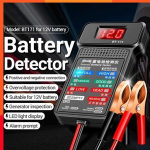 Nieuwe Auto Batterij Tester 12V LCD Digitale Auto Batterij Zwengelen Opladen Circut Tester Batterij Checker Analyzer Tool