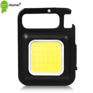 NIEUWE AUTO COB LED Werklicht Super Bright USB -oplaad Flashlight Strong Magnetic Strobe Lamp Camping Emergency Light Car Accessori