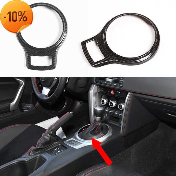 Nuevo Panel decorativo de engranaje de consola de coche para Toyota 86 Subaru BRZ 2012 2013 2014 2015 2016 2017 2018 2019 2020 accesorios de coche Interior