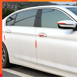 Nouveau bord de porte de voiture Anti-collision protecteur barre autocollants Silicone voiture Protection latérale gardes rétroviseur couverture bande de Protection