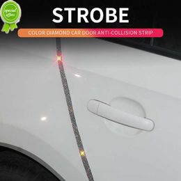 Nouvelle voiture porte protecteur autocollants bande pare-chocs gril voiture Anti-Collision bande porte bord garde autocollant Bling voiture accessoires pour femme