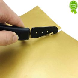 Nieuwe Auto Film Tool Vinyl Inpakpapier Backing Slitter Mes Liner Cutter W/Blades Wallpaper Cutter Kleurverandering film Cutter Papier