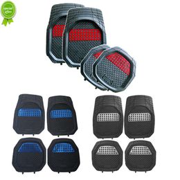 Almohadilla de pie para coche nueva, alfombrilla de pie Universal antideslizante impermeable de PVC para las cuatro estaciones, venta al por mayor, apta para la mayoría de los coches, SUV, camiones y furgonetas