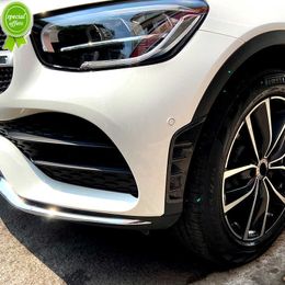 Nieuwe Auto Voorbumper Luchtinlaat Lucht Mes Exterieur Wiel Wenkbrauw Decoratieve Stickers Trim Voor Mercedes Benz Glc 260 300 2022