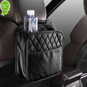 Nouvelle voiture sac à ordures créatif voiture suspendu siège arrière stockage téléphone portable parapluie sac de rangement filet sac poubelle voiture accessoires