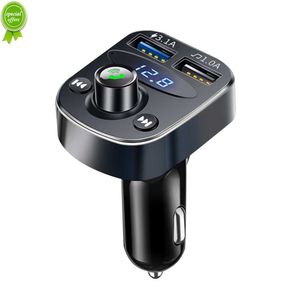 Nouvelle voiture mains libres Fm transmetteur Bluetooth Kit double USB 4.2A allume-cigare chargeur adaptateur MP3 lecteur de musique accessoires de voiture